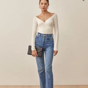 Reformation Minnie Knit Top